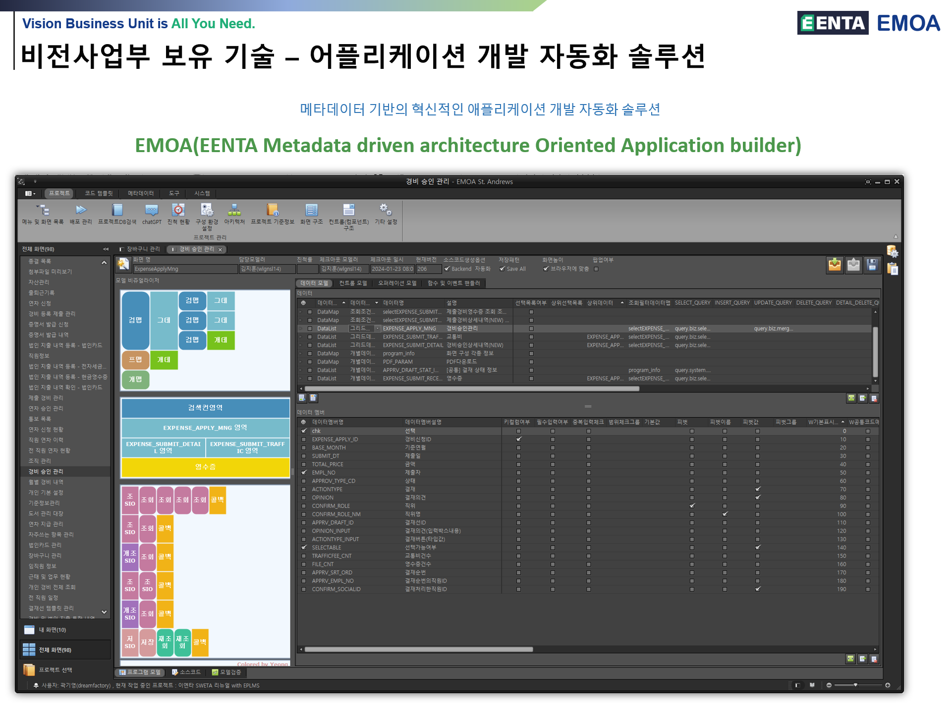 어플리케이션 개발 자동화 솔루션